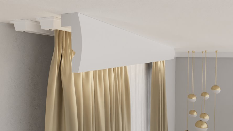 Maskownica karnisza LED DLM4
