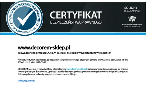 Certyfikat Bezpieczeństwa Prawnego 