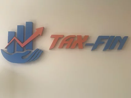 Logo wewnętrzne - TAX-FIN Sp. z o.o w Gdyni
