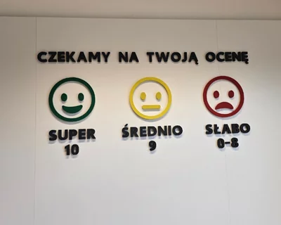 Projekt indywidualny ze styroduru malowanego - ocena zadowolenia Klienta w salonie TOYOTA JANKOWSCY SP. J. w Koszalinie