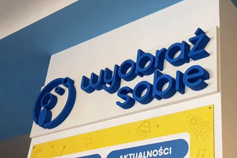 Logo wewnętrze - Fundacja Wyobraź sobie, ul. Popiełuszki 8, 32-050 Skawina
